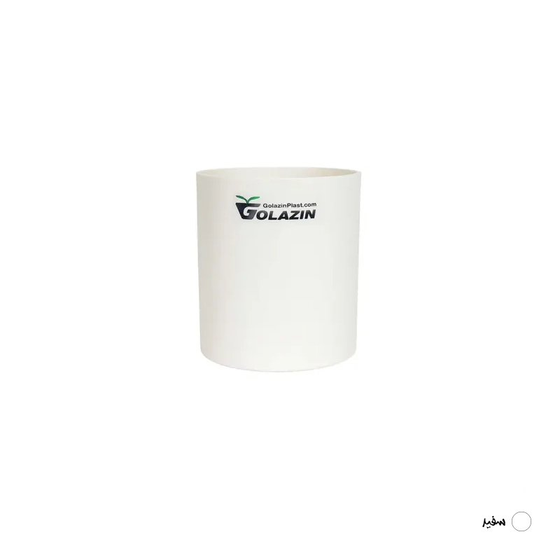 گلدان گل‌ آذین مدل لیندا 192 (Anti- UV) - سفید
