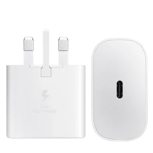 آداپتور سه پین Samsung 25W برد مشکی مدل EP-T2510 اصل