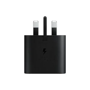 آداپتور سه پین Samsung 25W برد مشکی مدل EP-TA800 با گارانتی