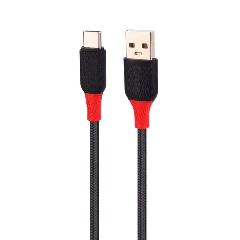 کابل شارژ USB به USB-C برند Earldom مدل EC-186C